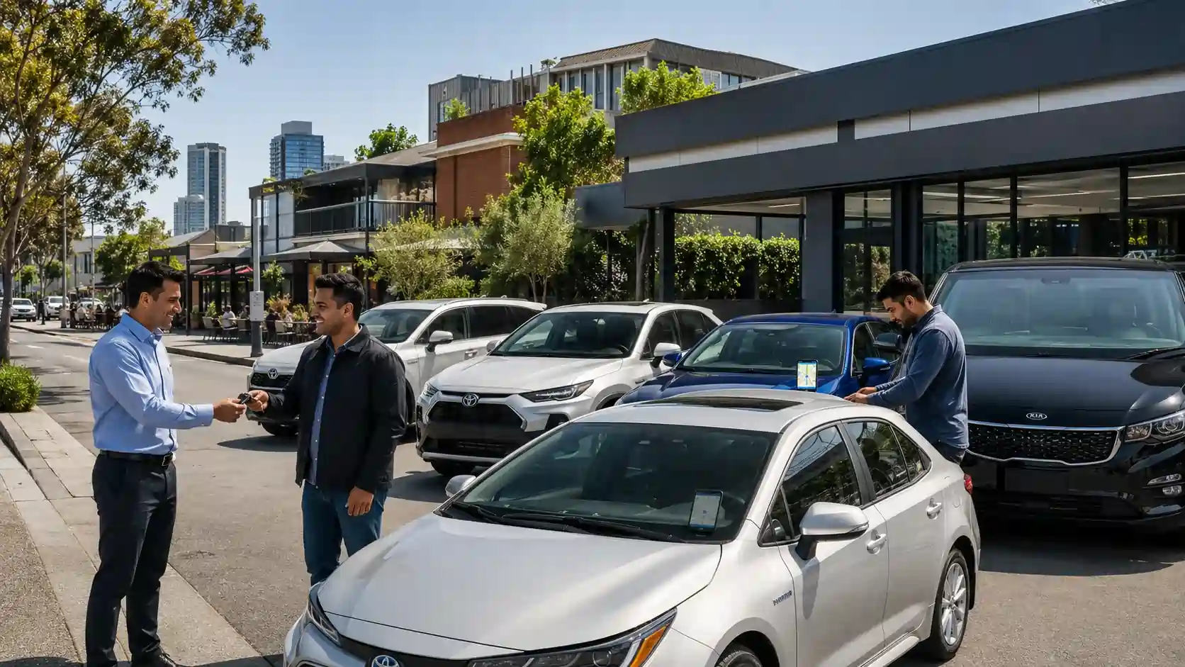 Corolla Hybrid for DiDi car rental in Brunswick